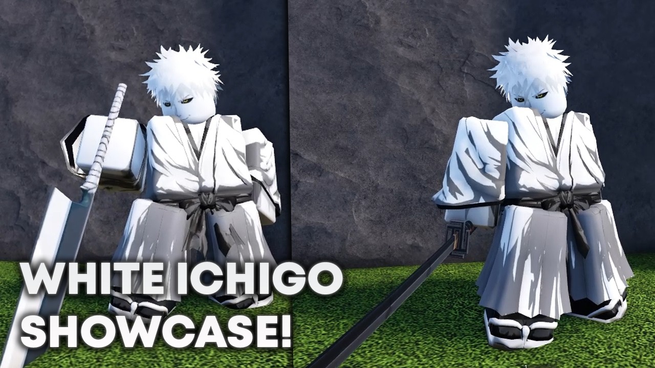 AUT] NEW WHITE ICHIGO SHOWCASE! - YouTube