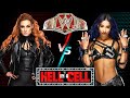 Becky Lynch vs Sasha Banks. Raw Hell In A Cell Women's Championship full match
