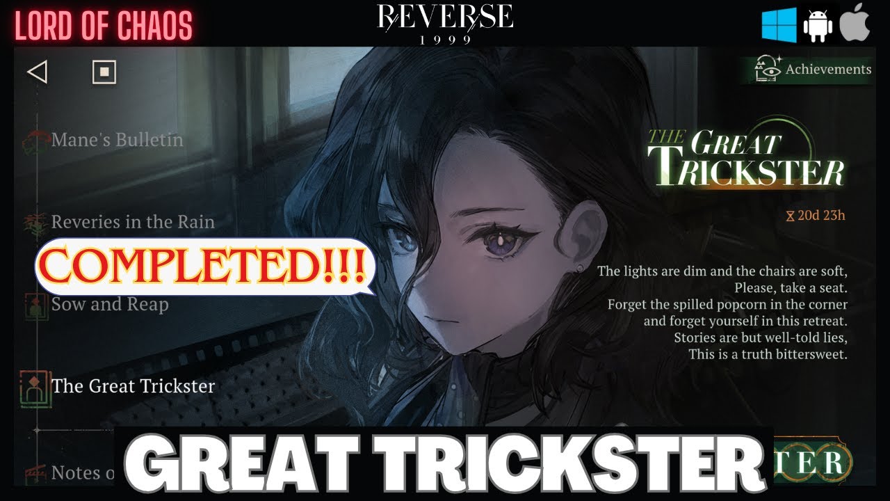 The Great Trickster NOIRE Puzzle Quest | ALL REWARDS | FULL GUIDE