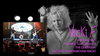 Vicki F Interview with Joe King of The Queers (Punk Rock Band) on WFUT Radio