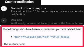 How to Write an Effective Counter-Notification for a video that was removed from YouTube