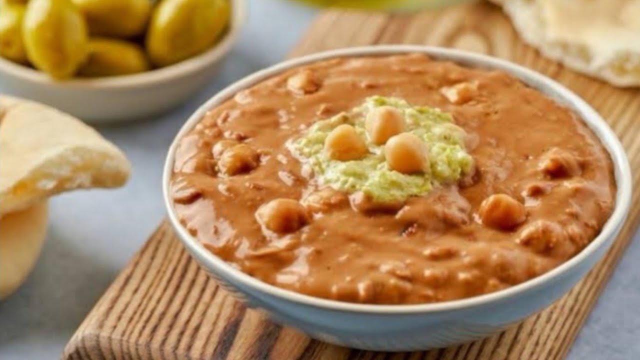 #الفول المدمس المزبد بكل تفاصيلة