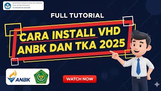  Tutorial Cara Install Vhd Anbk U0026 Tka 2025 Terbaru  Anti Gagal U0026 Lengkap