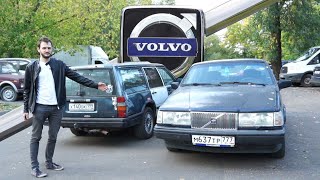 Volvo 740 и Volvo 940, пара легендарных кирпичей.