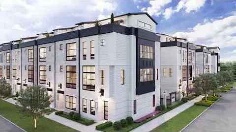 Luxury Townhome Community - District East Video - ...