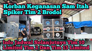Korban keganasan sam itah spiker sampai brodol‼️jadwal selanjutnya tim 10 tim 15 dan tim 2 brewog 