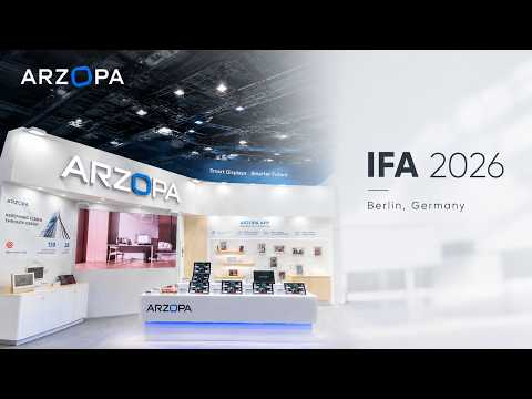 ARZOPA at IFA 2026 | Behind the Scenes in Berlin