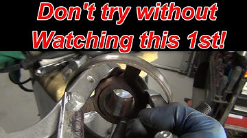 Crank Pulley Replacement tricks for GM 3.5L LX5 "Shortstar" Aurora Intrique