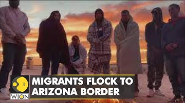 Migrants try to enter US via breach in border wall | Thousands of Migrants seek Asylum | WION