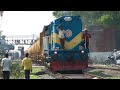 একটি বিশাল তেলবাহী ট্রেন ।। A huge oil tanker train ।। Parbatipur