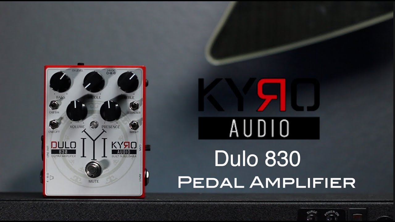Obejrzyj Kyro Audio Dulo830 Guitar Pedal Amplifier // FULL REVIEW w YouTube Obejrzyj Kyro Audio Dulo830 Guitar Pedal Amplifier // FULL REVIEW w YouTube