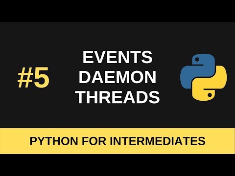 Video: Vad är en händelse i Python?