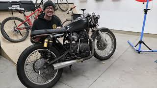 Cafe Racer to Scrambler. in this economy. pt1