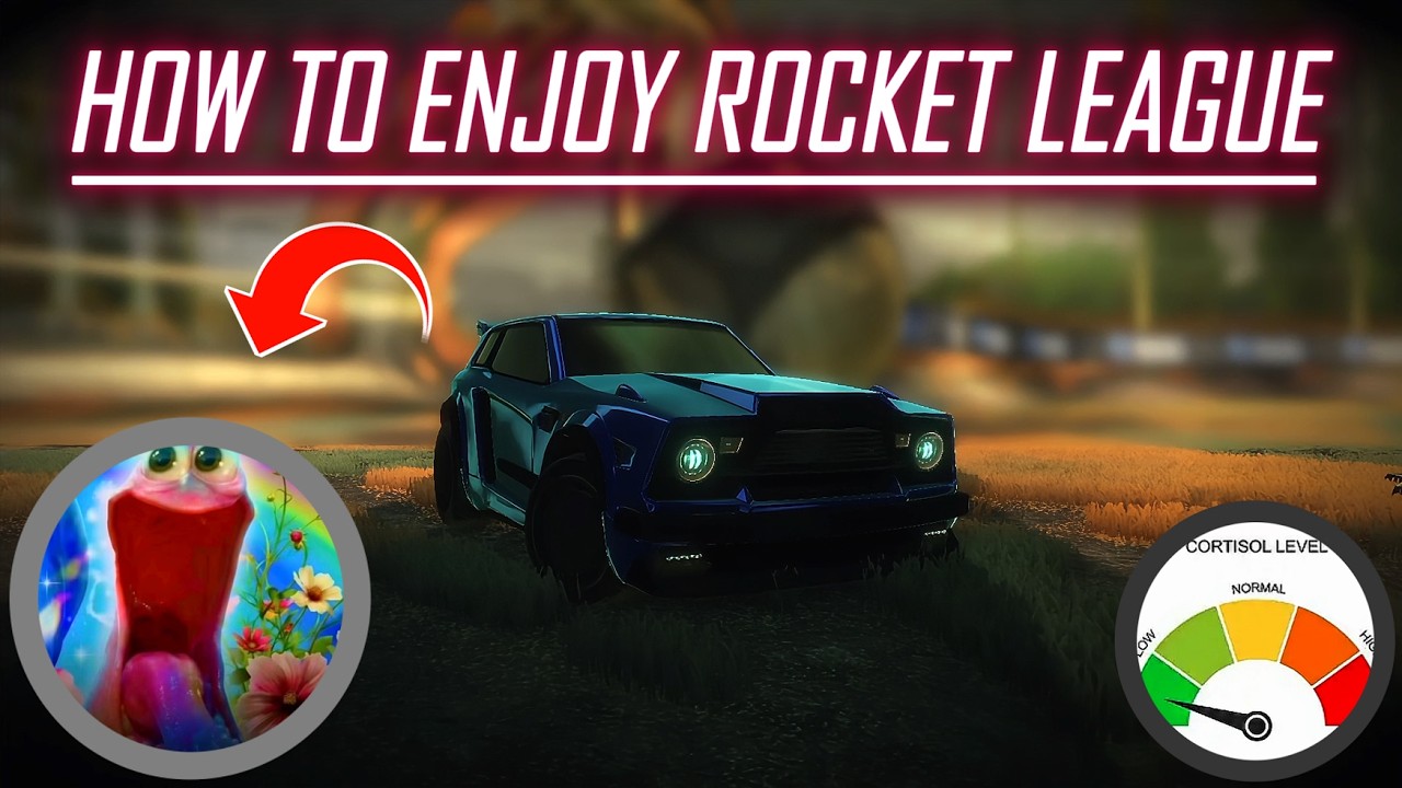 What Enjoying ROCKET LEAGUE Looks Like (ft. bro)