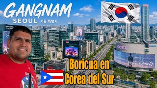¡Un BORICUA en GANGNAM! El lugar más famoso de Corea 🇰🇷