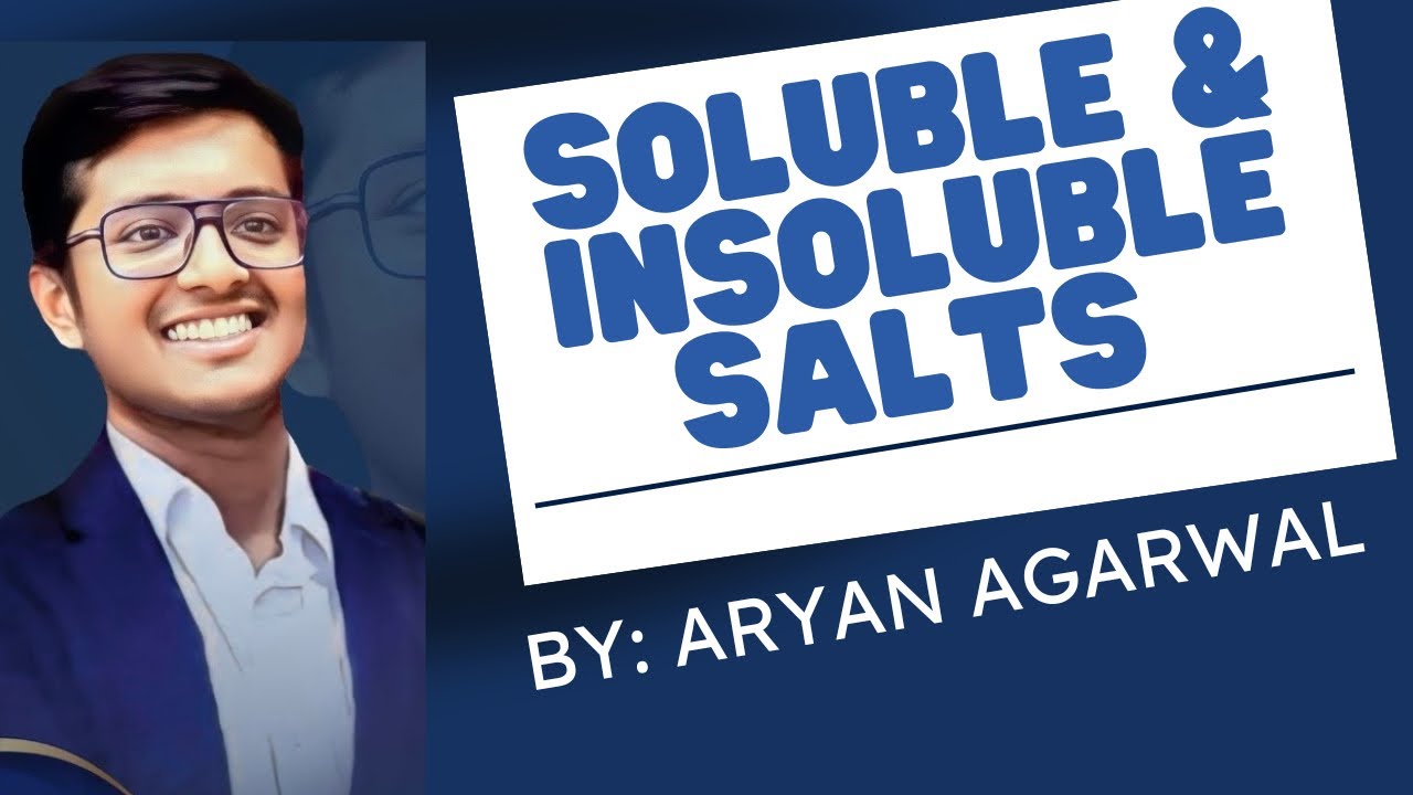 Super Tricks to Learn Water Soluble & Insoluble Salts | Lab Manual # ...