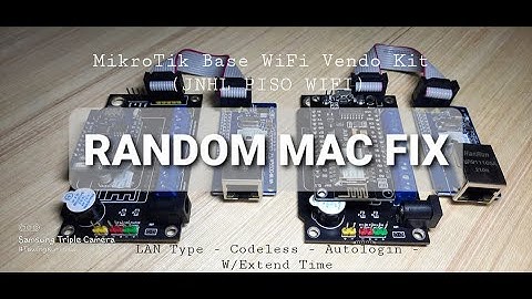 JNHL PISO WIFI - FIX RANDOM/CHANGE MAC ISSUE (New Feature)