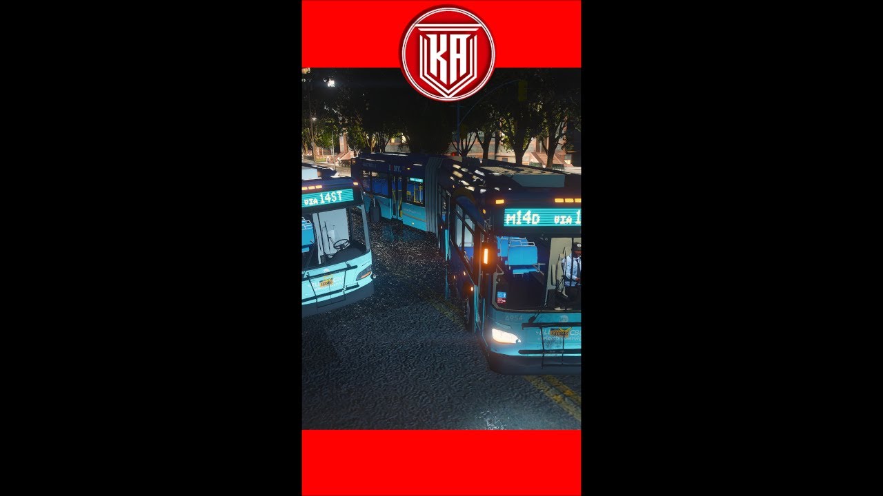 MTA NovaBus LFSA Bendy bus : GTA 5 