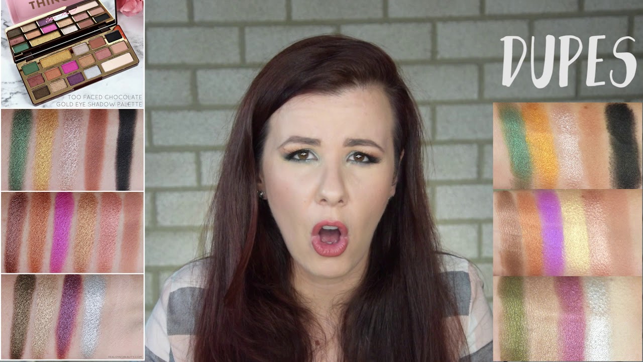 Too Faced Chocolate Gold Dupe That Palette YouTube