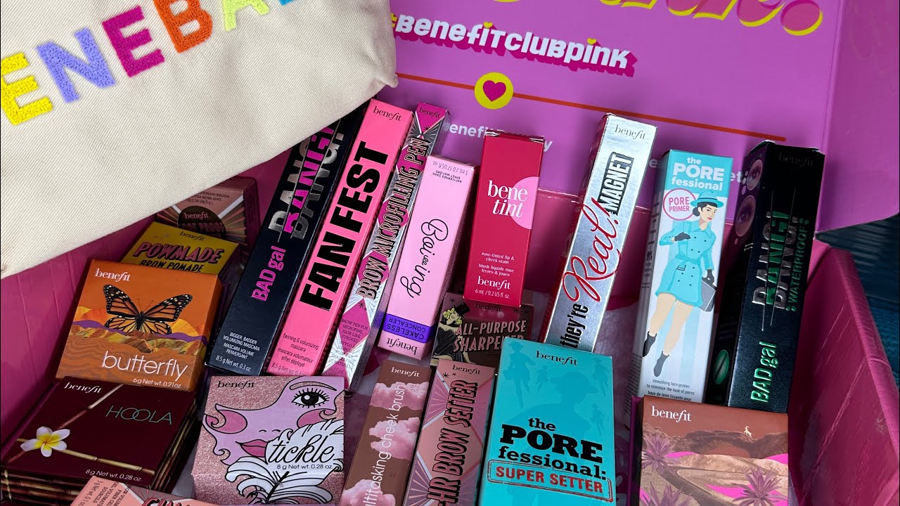Feeling honored to join Benefit Cosmetics' club pink PR team! 💕  