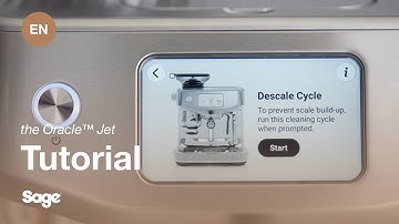 the Oracle™ Jet | Learn how to descale your espresso machine | Sage Appliances EU