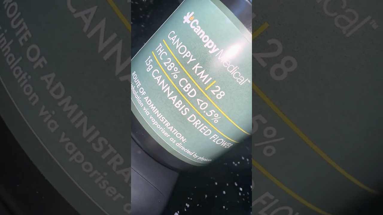 Canopy Growth Kush Mints T28 UK Medical Cannabis Prescription