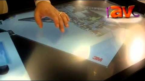 InfoComm 2012: 3M Displays its Collaboration Table Concept