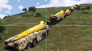 Russian 65000 Tons Warhead Missile Descending Dangerous Mountain Hit by Missile screenshot 4