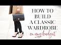 HOW TO BUILD A CLASSIC WARDROBE | AD