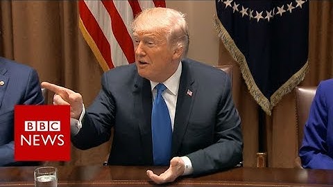 Trump to senator: 