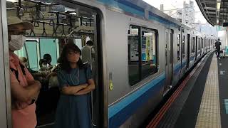 相模線 E131系500番台 編成　茅ヶ崎駅