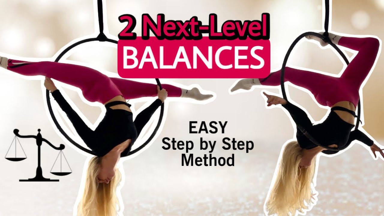 Nail Hoop Balances Easy & Fast! - Aerial Hoop tutorial