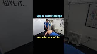 The BEST Upper Back Massage Techniques