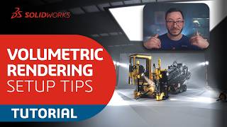 SOLIDWORKS Visualize Volumetric Rendering Tutorial | Cinematic Lighting in 2026 FD02