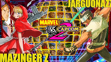MvC2 Mvci Umvc3 JARGUONAZZ vs MAZINGER Z (Fightcade) pt 2