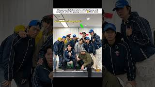 Omg wooga squad clicked photos with taekook after the concert 👀👀!