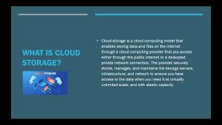 Cloud Computing ,Virtualization Tools and Cloud Storage
