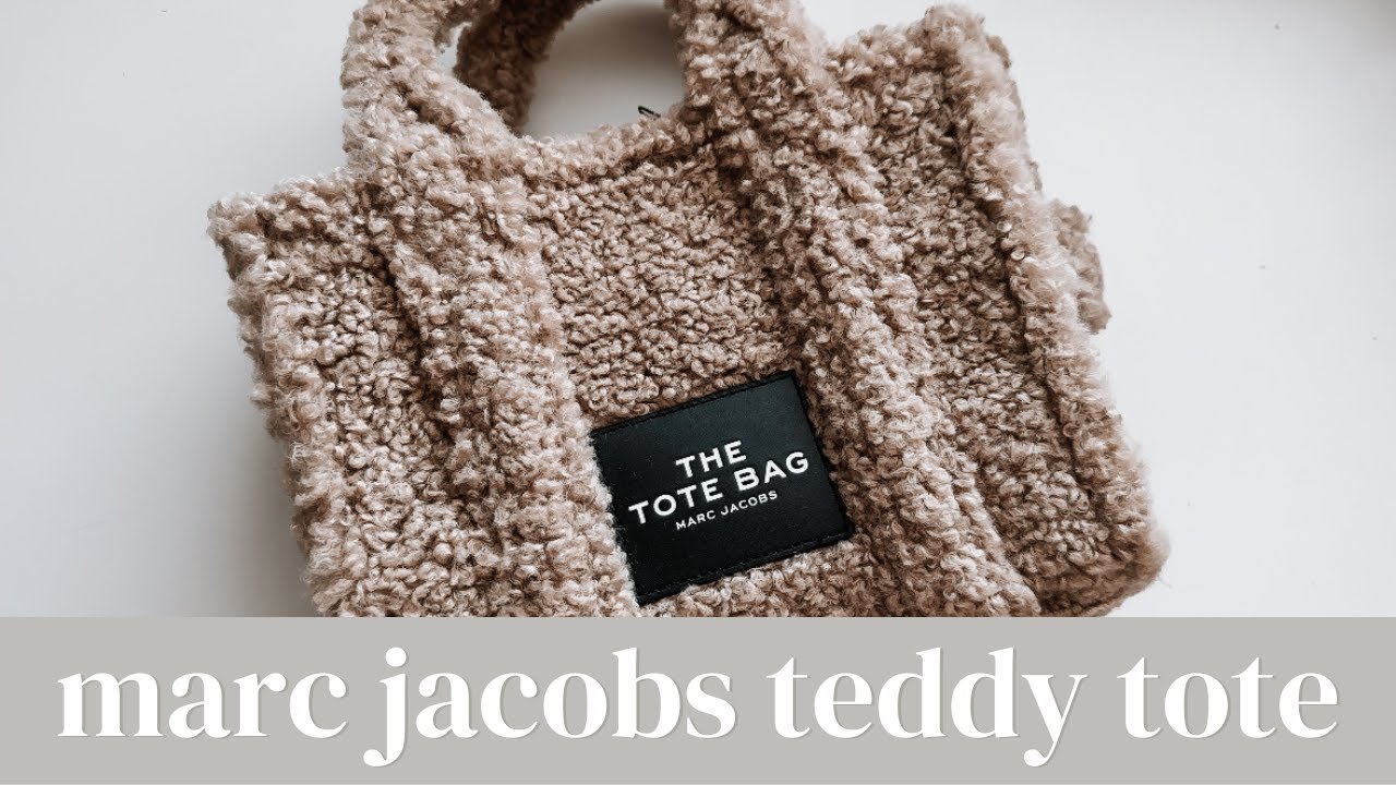 marc jacobs mini teddy tote bag