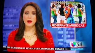 Univision 34 TV- SMRT 2.0 Visit to Whittier screenshot 3