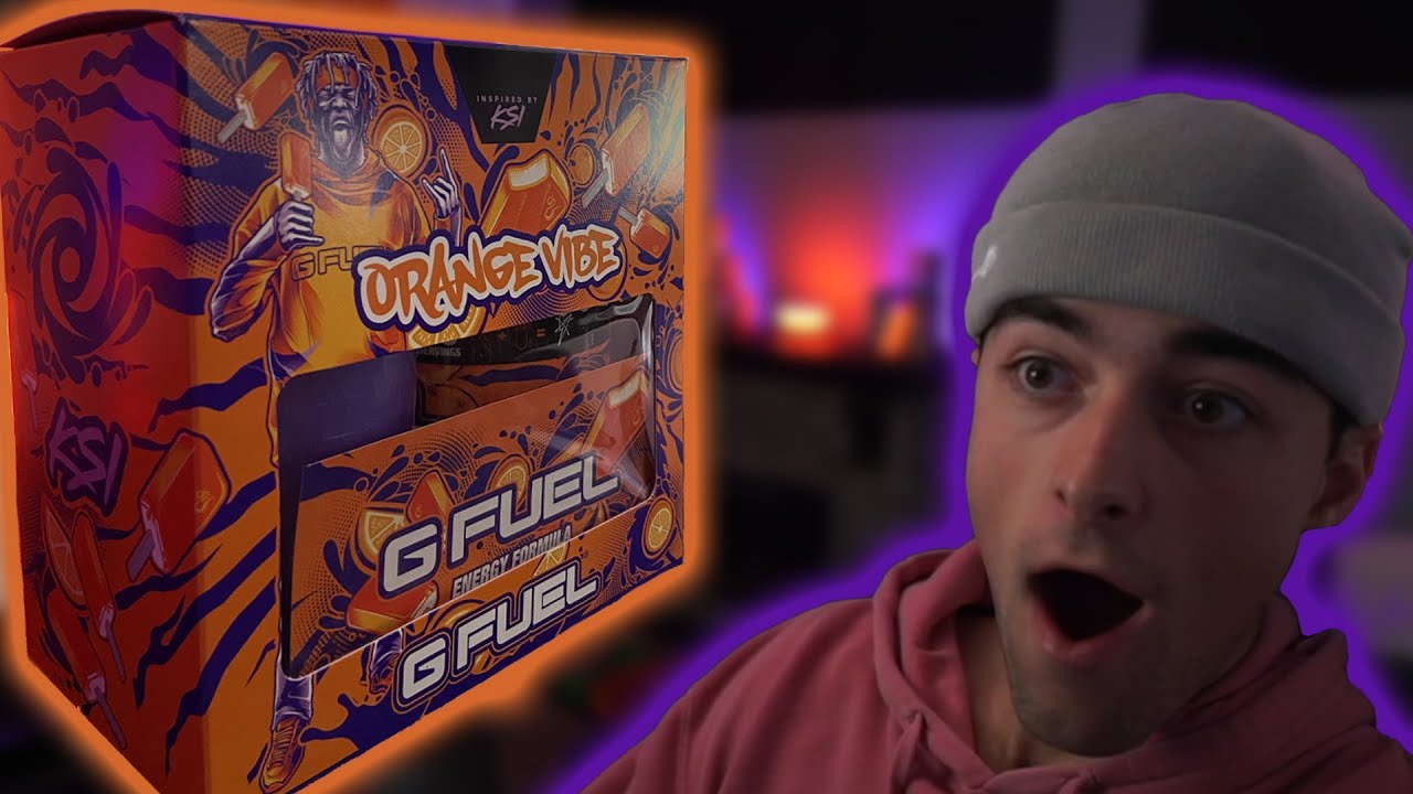 UNBOXING KSI's NEW GFUEL FLAVOR!!! YouTube