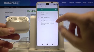 SHARP Aquos R2 – AirPods & Manually Connection