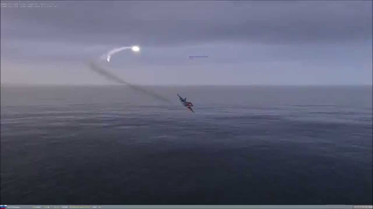 DCS World Flares & Chaff Doing Their Job YouTube