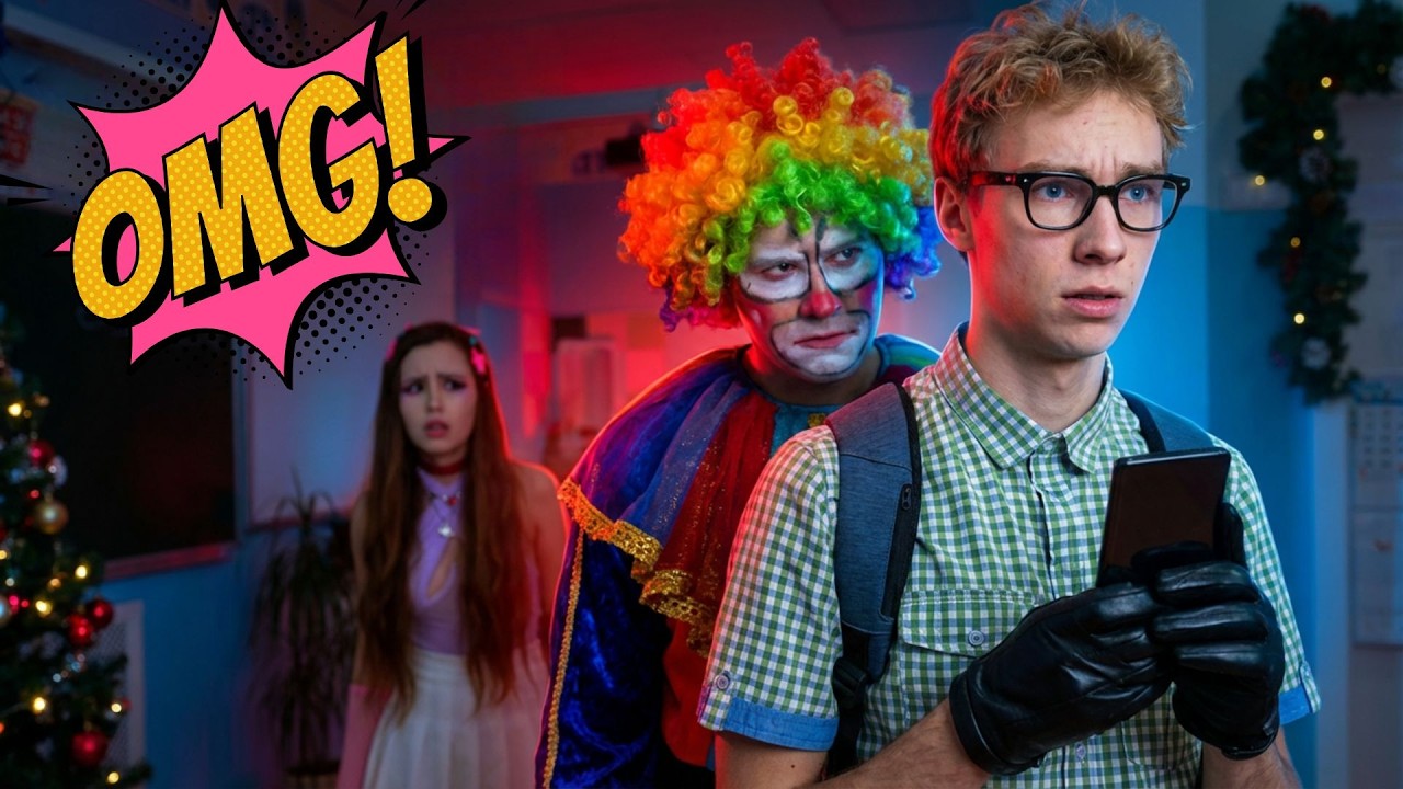 🤡😈 ЗЛИ МАНИЈАК И ЗЛИ КЛОВН у школи! 😱 Криминалци на кампусу! KiKiDo Campus Serbian - Kompilacije