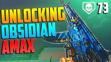 Unlocking The Obsidian CR-56 AMAX Modern Warfare! Obsidian AMAX Showcase! Shoot The Ship Gameplay MW