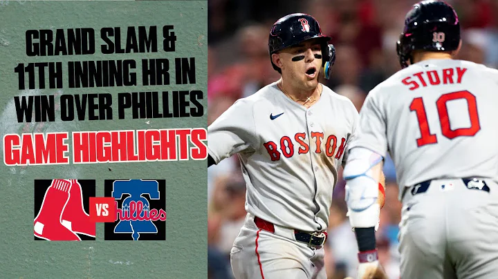 FULL HIGHLIGHTS: Red Sox vs. Phillies Game 3 Win After Extras (7/23/25)