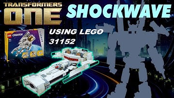 Tutorial:  Build   LEGO Transformers:One Shockwave, using  LEGO 31152: Space Astronaut