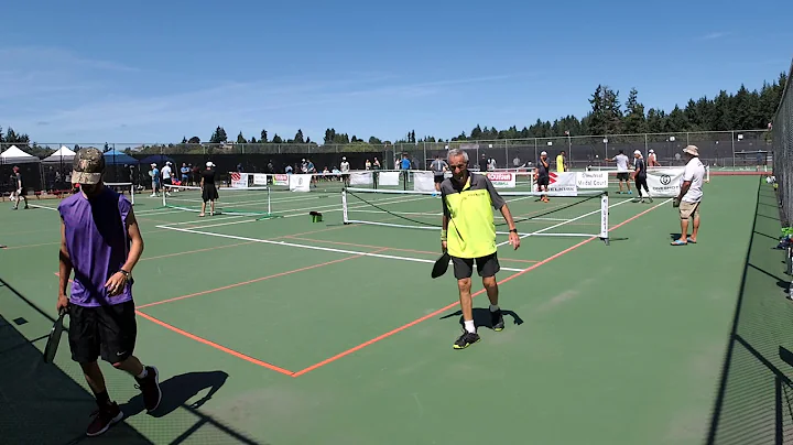 Seattle Metro Pickleball Classic mens doubles open...