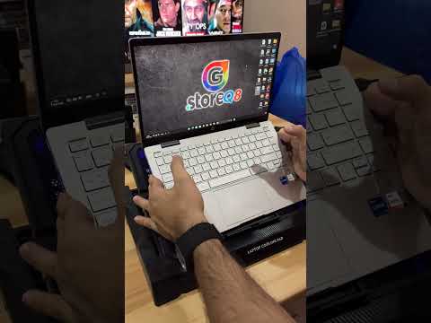 حامل اللابتوب مع ثلاث مراوح تبريد وإضاءة إل إي دي 300 جيستور كيو ايت 8  