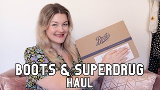 HUGE Boots and Superdrug Haul! Holiday Prep and New Makeup 🌞
