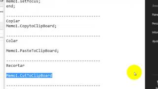 Como fazer um editor de texto no delphi 2010 meio avançado)